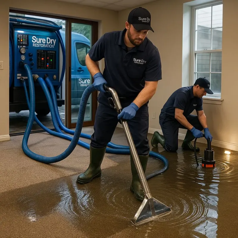 Water Extraction and Removal process in Sans Souci, SC